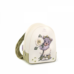 Рюкзачок детский - белый лютик # 133 (075-88-03)