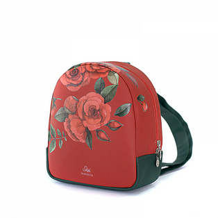 Рюкзачок fashion - алые розы # 221 (097-88-L06)